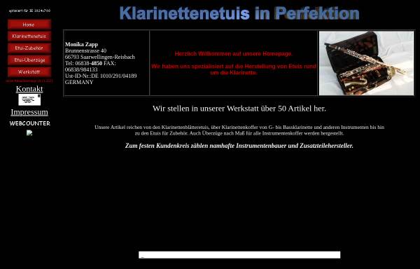 Vorschau von www.klarinettenetuis.de, Klarinettenetuis