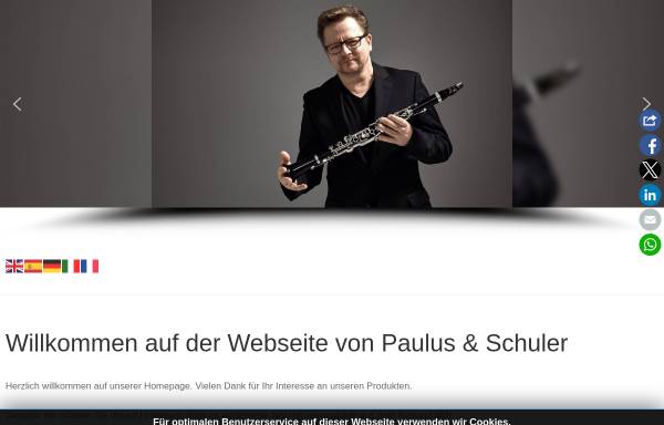 Vorschau von www.paulus-schuler.de, Paulus und Schuler - Z-Birne