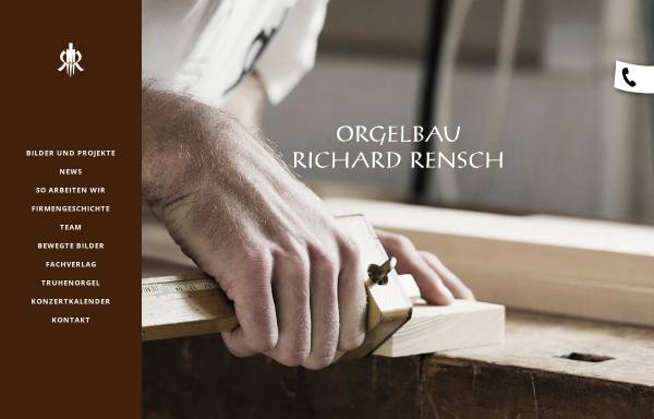Vorschau von www.renschorgelbau.com, Richard Rensch Orgelbau GmbH