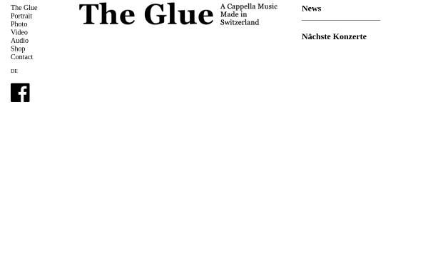 Vorschau von www.theglue.ch, The Glue