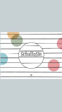 Vorschau der mobilen Webseite www.schallusie.de, Schallusie