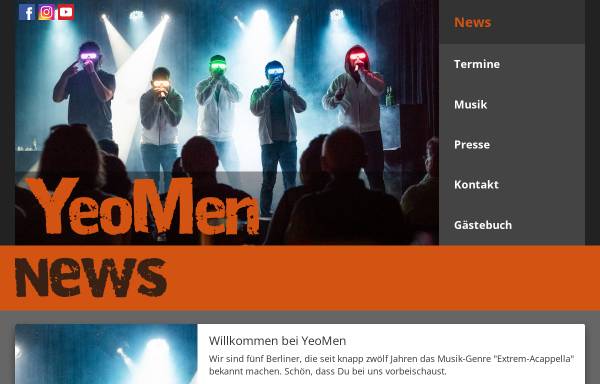 Vorschau von www.yeomen.de, YeoMen