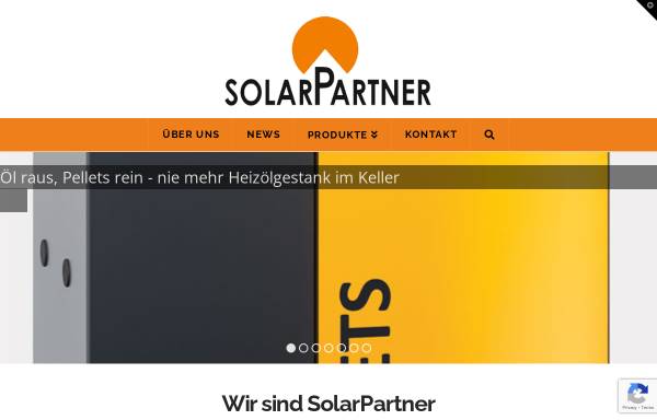 Vorschau von www.solarpartner.at, Solarpartner Energie und Umwelttechnik GmbH