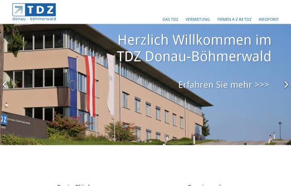 Vorschau von www.tdz.at, TDZ Donau - Böhmerwald