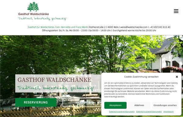 Vorschau von waldschaenke.com, Gasthof 
