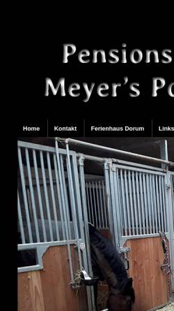 Vorschau der mobilen Webseite www.meyersponyhof.de, Meyers Ponyhof