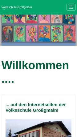 Vorschau der mobilen Webseite www.vs-grossgmain.salzburg.at, VS
