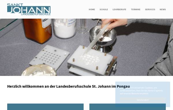 Vorschau von www.lbs-st-johann.salzburg.at, Landesberufsschule St. Johann im Pongau
