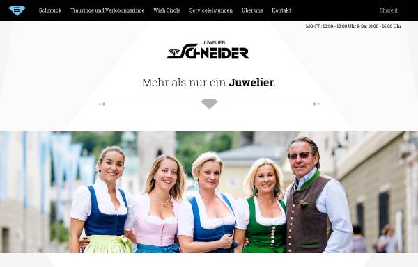 Vorschau von www.juwelier-schneider.at, Juwelier Schneider