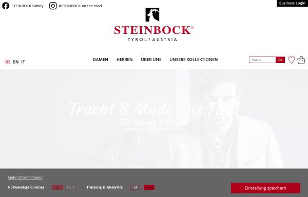 Vorschau von www.steinbock.at, Steinbock
