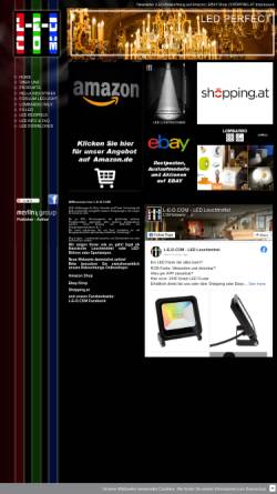 Vorschau der mobilen Webseite www.l-e-d.com, LED TV