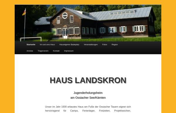 Vorschau von www.hauslandskron.at, Haus Landskron