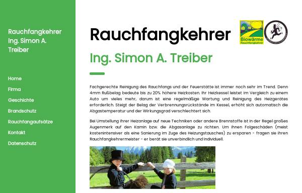 Vorschau von www.a-treiber.at, Ing. Adolf Simon Treiber