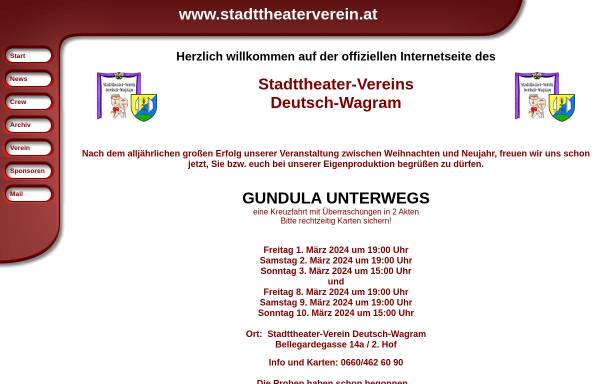 Vorschau von www.stadttheaterverein.at, Stadttheater-Verein Deutsch-Wagram