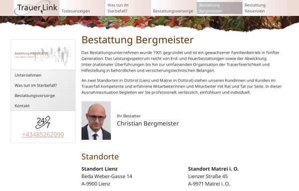 Bestattung Bergmeister