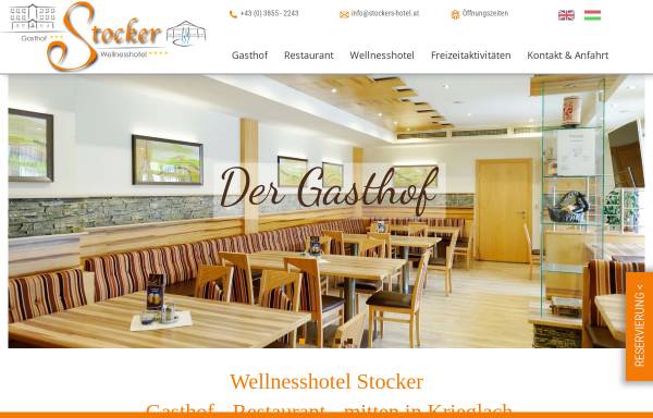 Vorschau von stockers-hotel.at, Gasthof und Wellnesshotel Stocker