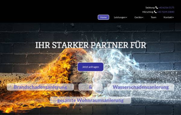 Vorschau von www.estherm.at, Estherm Wasser- und Brandschadensanierung Ges.m.b.H