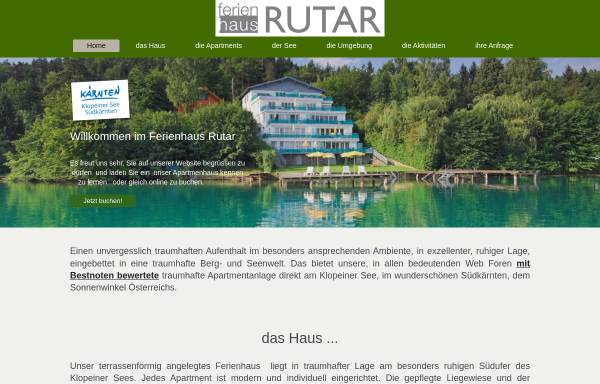 Vorschau von www.ferienhaus-rutar.at, Ferienhaus Rutar