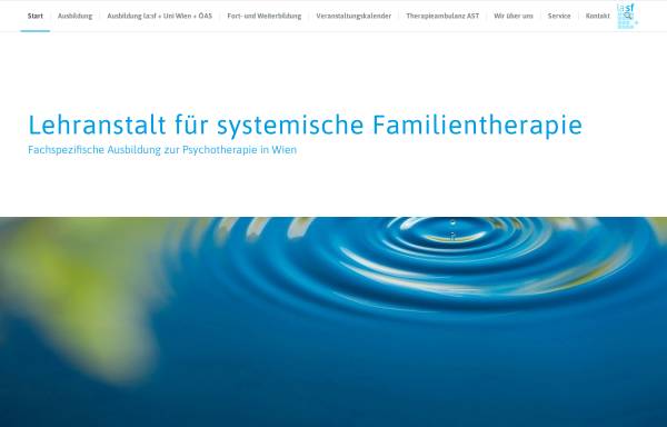 Vorschau von www.la-sf.at, Systemische Familientherapie (SF) : Lehranstalt für systemische Familientherapie