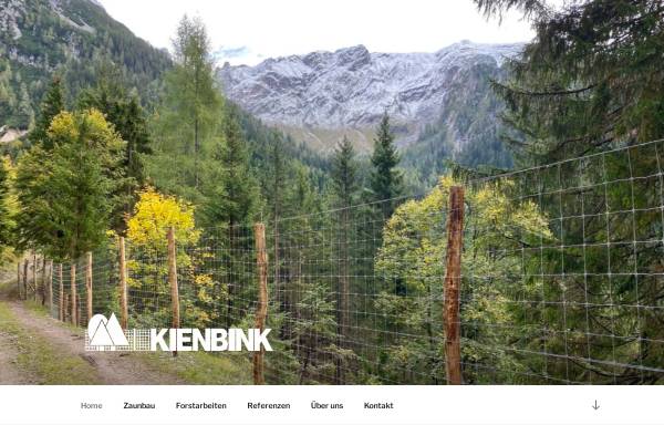 Vorschau von www.kienbink.at, Kienbink Ges.m.b.H. A-2662 Schwarzau am Gebirge