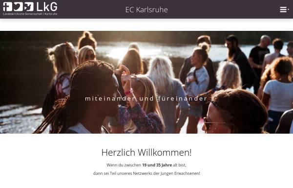 Vorschau von www.ec-karlsruhe.de, EC-Jugendbund