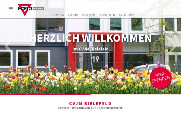 Vorschau von www.cvjm-bielefeld.de, CVJM Bielefeld e.V.