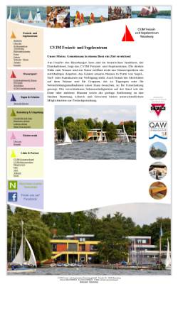 Vorschau der mobilen Webseite www.cvjm-ratzeburg.de, Freizeit- und Segelzentrum Ratzeburg