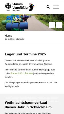 Deutsche Pfadfinderschaft Sankt Georg (DPSG) - Stamm Vennfüßler