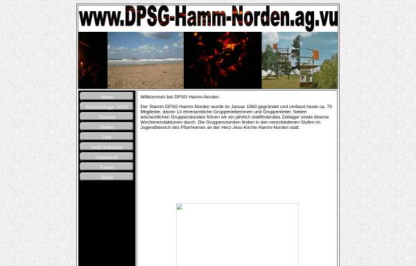 Vorschau von www.dpsg-hamm-norden.wg.am, Deutsche Pfadfinderschaft Sankt Georg (DPSG) - Stamm Hamm-Norden