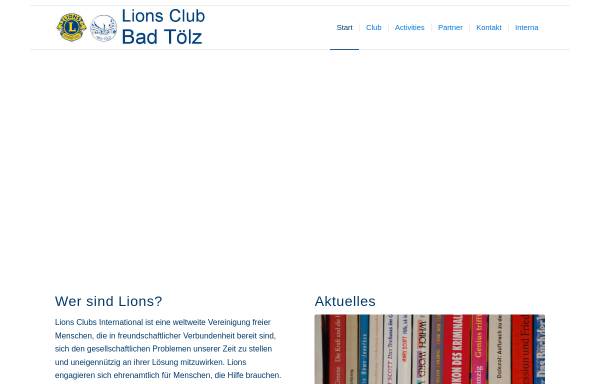 Vorschau von www.lc-bad-toelz.de, Lions Club Bad Tölz