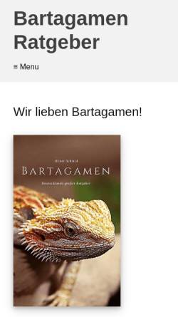 Vorschau der mobilen Webseite www.bartagame.de, Bartagame.org