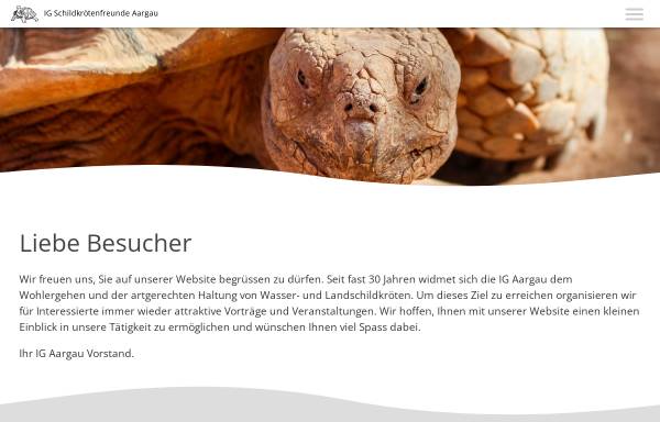 Vorschau von www.igsf-ag.ch, IG Schildkrötenfreunde Aargau - Sektion der SIGS
