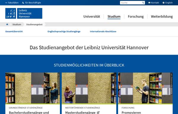 Vorschau von www.uni-hannover.de, Studiengang Landschaftsarchitektur und Umweltplanung