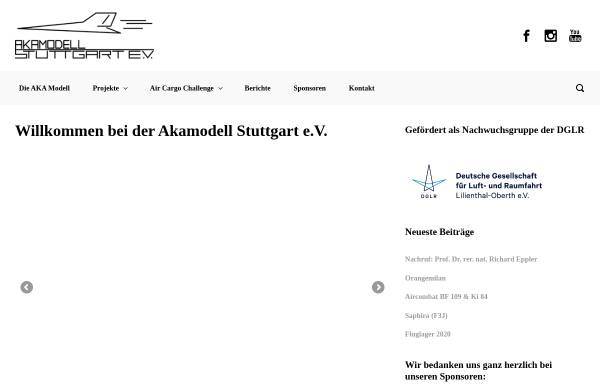 Vorschau von www.uni-stuttgart.de, Akamodell Stuttgart e.V.