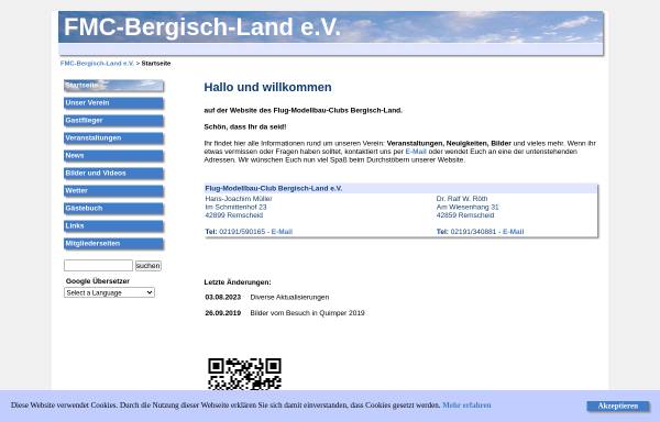 Vorschau von www.fmc-bergisch-land.de, FMC Bergisch-Land e.V.