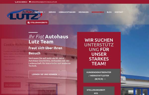 Vorschau von auto-haus-lutz.de, Autohaus Lutz