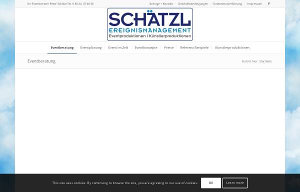 Vorschau von schaetzl-ereignismanagement.com, Schätzl Ereignismanagement