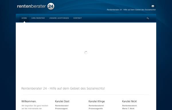 Vorschau von www.rentenberater24.de, Rentenberater Kanzlei