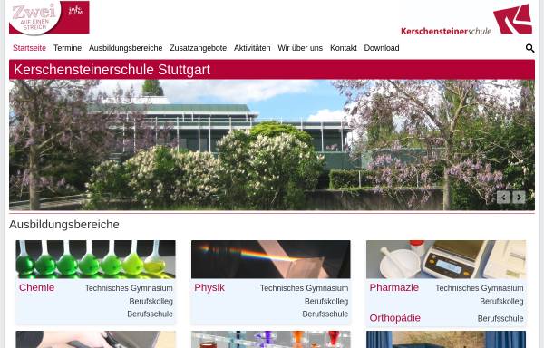 Vorschau von www.kerschensteinerschule.de, Kerschensteinerschule