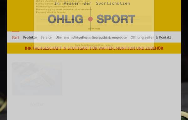 Vorschau von www.ohlig-sport.de, Ohlig-Sport
