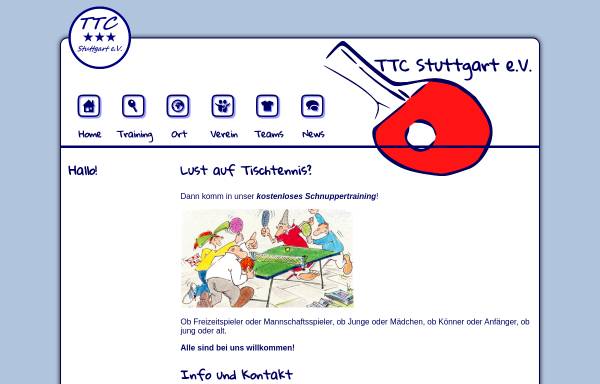 Vorschau von www.ttc-stuttgart.de, TTC Stuttgart