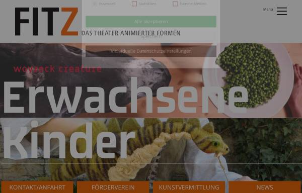 Vorschau von www.fitz-stuttgart.de, Figurentheater Stuttgart