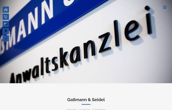Vorschau von www.gassmann-seidel.de, Gaßmann & Seidel
