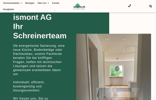 Vorschau von www.ismont.ch, IS Mont AG, Schlatt