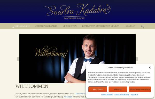 Vorschau von www.saarbra-kadabra.de, Saarbra-Kadabra Rainer Stürmer