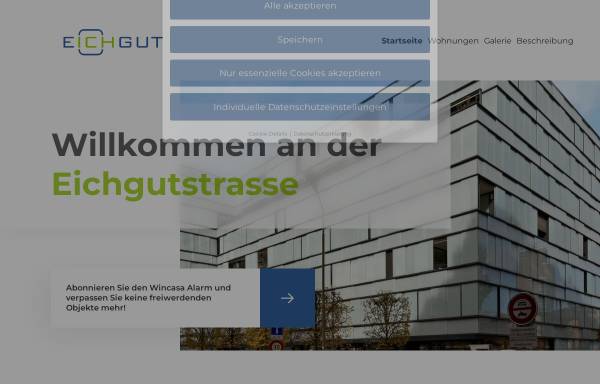 Vorschau von www.eichgut-winterthur.ch, Eichgut Wohn- und Geschäftsräume