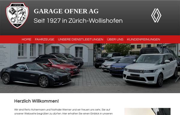 Vorschau von www.ofnerag.ch, Garage Ofner AG