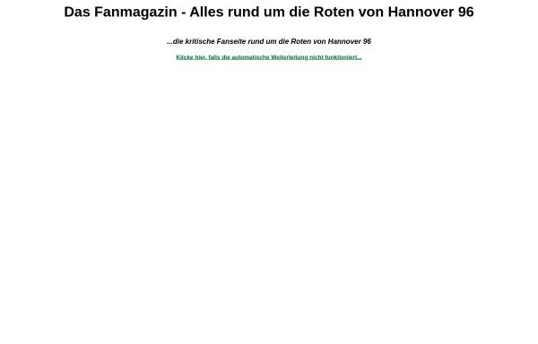 Vorschau von www.das-fanmagazin.de, Das Fanmagazin - die kritische Seite rund um Hannover 96
