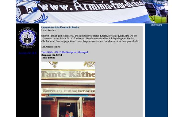 Vorschau von www.arminia-fans-berlin.de, Arminia-Fans-Berlin