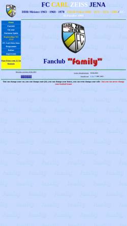 Vorschau der mobilen Webseite www.fanclub-family.de, Fanclub Family
